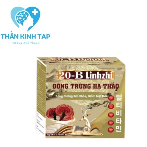 20-B Linhzhi Đông Trùng Hạ Thảo - Giúp bồi bổ cơ thể